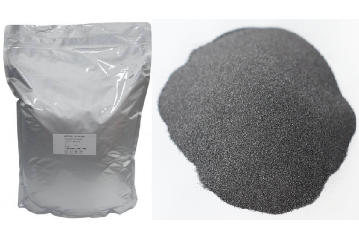 DTF Anti-Sublimation hot melt powder
fine, 80-200µ mesh - grey
Packaging: 1 kg/bag, 20 kg/box